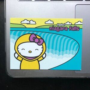 Hello Kitty America The Beautiful Series 2 Monuments Card Niagara Falls